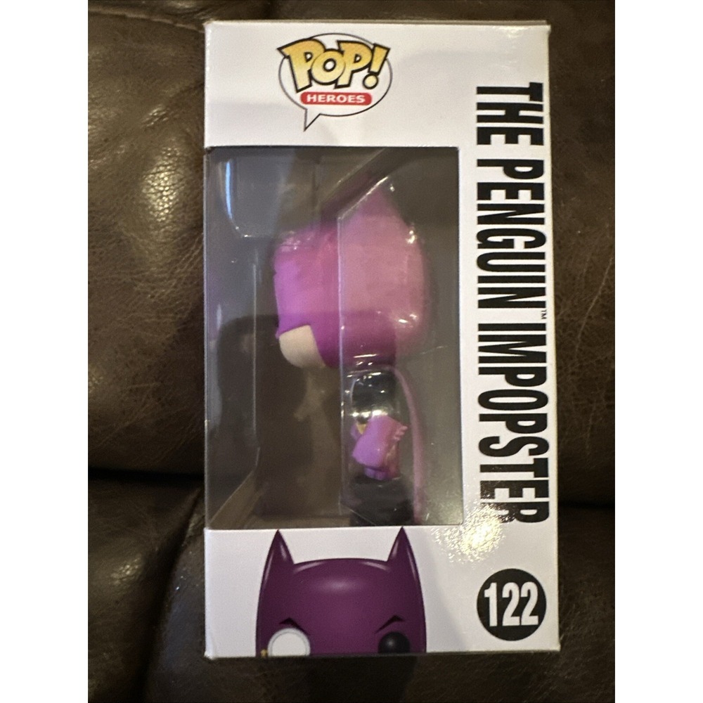 Funko Pop! Heroes #122 DC Batman Imposter The Penguin Imposter Vinyl Figure New - Picture 4 of 5